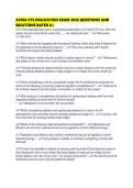 AVIXA CTS EVALUATION EXAM 2026 QUESTIONS AND SOLUTIONS RATED