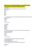 PRINCIPLES OF MICROECONOMICS EVALUATION EXAM 2026 QUESTIONS AND SOLUTIONS RATED