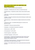 STNA EVALUATION EXAM 2026 QUESTIONS AND SOLUTIONS RATED