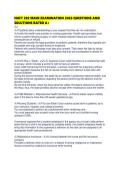 NUFT 202 MAIN EXAMINATION 2026 QUESTIONS AND SOLUTIONS RATED