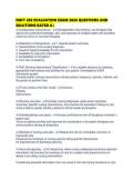 NUFT 202 EVALUATION EXAM 2026 QUESTIONS AND SOLUTIONS RATED