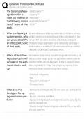 Dynatrace Professional &sol; Score 100&percnt; &sol; New Version 2025 Update &sol; Certificate Study Guide
