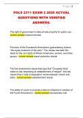 POLS 2311 EXAM 2 2026 ACTUAL  QUESTIONS WITH VERIFIED  ANSWERS&period;