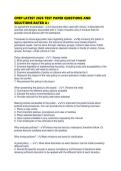 CPRP LATEST 2026 TEST PAPER QUESTIONS AND SOLUTIONS RATE