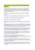 CPRP LATEST 2026 EXAM QUESTIONS AND SOLUTIONS RATED