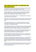 CPRP UPDATED EXAM SCRIPT 2026 QUESTIONS AND SOLUTIONS RATED