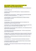 AFAA GROUP FITNESS EVALUATION EXAM 2026 QUESTIONS AND SOLUTIONS RATED