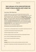 DBIA Certification ACTUAL EXAM QUESTIONS AND CORRECT DETAILED ANSWERS LATEST UPDATE THIS YEAR