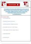 NZ Nursing STATE EXAM 2024 QUESTIONS WITH 100&percnt; CORRECT SOLUTIONS