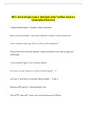BYU floral design exam 1 Questions with Verified Answers  &lpar;Guaranteed Success&rpar;