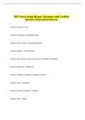 BYU floral design ID quiz -Questions with Verified  Answers &lpar;Guaranteed Success&rpar; 