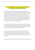 BYU Floral Design Chapter 22 Exam -Questions with  Verified Answers &lpar;Guaranteed Success&rpar;