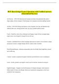 BYU floral design Exam 4 Questions with Verified Answers  &lpar;Guaranteed Success&rpar;
