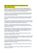 CMFO MAIN EXAMIATION 2026 QUESTIONS AND SOLUTIONS RATED 