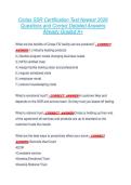 Cintas SSR Certification Test Newest 2026  Questions and Correct Detailed Answers  Already Graded A&plus; 