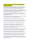 AAP MAIN EXAMINATION 2026 SET QUESTIONS AND SOLUTIONS RATED