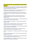 AAP CORE EXAM TEST 2026 QUESTIONS AND SOLUTIONS RATED