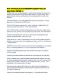 AAP UPDATED 2026 EXAM SCRIPT QUESTIONS AND SOLUTIONS RATED