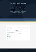MAC3702 Assignment 2 Semester 1 Due 22 April 2026