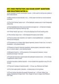 NYC FOOD PROTECTION 2026 EXAM SCRIPT QUESTIONS AND SOLUTIONS RATED 