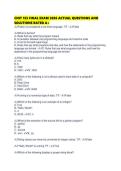 CNIT 155 FINAL EXAM 2026 ACTUAL QUESTIONS AND SOLUTIONS RATED