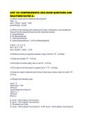 CNIT 155 COMPREHENSIVE 2026 EXAM QUESTIONS AND SOLUTIONS RATED