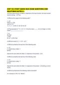 CNIT 155 STUDY GUIDE 2026 EXAM QUESTIONS AND SOLUTIONS RATED