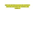 NRNP 6635 MIDTERM EXAM WALDEN UNIVERSITY NURS 6635 QUESTIONS AND ANSWERS 100&percnt; CORRECT&excl;&excl;  