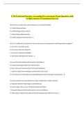 C254 Fraud and Forensic Accounting Pre-assessment Exam Questions with  Verified Answers &lpar;Guaranteed Success&rpar; 