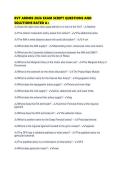 RVT ARDMS 2026 EXAM SCRIPT QUESTIONS AND SOLUTIONS RATED