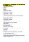 RVT ARDMS MAIN EXAMINATION 2026 QUESTIONS AND SOLUTIONS RATED
