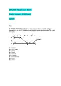 CM 2500 Final Exam Study Guide Answers 2026 latest update 