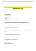 Forensic Accounting Quiz &num;1 - Questions with Verified Answers  &lpar;Guaranteed Success&rpar; 