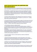 IACCP EVALUATION EXAM 2026 QUESTIONS AND SOLUTIONS RATED