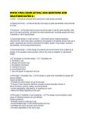 RHFAC FINAL EXAM ACTUAL 2026 QUESTIONS AND SOLUTIONS RATED
