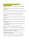 RHFAC LATEST 2026 EXAM QUESTIONS AND SOLUTIONS RATED