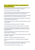 CMAC COMPREHENSIVE EXAM 2026 QUESTIONS AND SOLUTIONS RATED