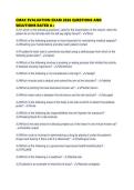 CMAC EVALUATION EXAM 2026 QUESTIONS AND SOLUTIONS RATED