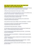 CNA NNAAP NURSE AIDE EVALUATION EXAM 2026 QUESTIONS AND SOLUTIONS RATED