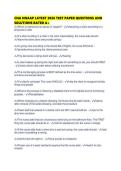 CNA NNAAP LATEST 2026 TEST PAPER QUESTIONS AND SOLUTIONS RATED