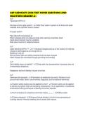 ASP ASSOCIATE 2026 TEST PAPER QUESTIONS AND SOLUTIONS GRADED