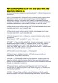 ASP ASSOCIATE CORE EXAM TEST 2026 QUESTIONS AND SOLUTIONS GRADED 
