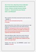 ASL IV Post Test &vert;&vert; Most Recent Exam 2026-2027   Actual Complete Real Exam Questions And                 Correct  Answers &lpar;Verified Answers&rpar; Already   Graded A&plus; &vert; Guaranteed Success&excl;&excl; Newest                         Exam &vert; Just Released&excl;&excl;