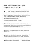 RAMP CERTIFICATION EXAM 3 2026  COMPLETE STUDY GUIDE A&plus;
