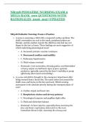 NR328 PEDIATRIC NURSING EXAM 2 MEGA BANK  200 QUESTIONS WITH RATIONALES  2026  2027 UPDATED