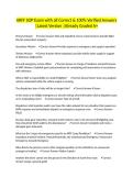 ARFF SOP Exam with all Correct & 100&percnt; Verified Answers &vert;Latest Version &vert;Already Graded A&plus;