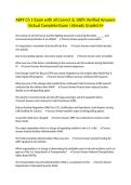 ARFF Ch 1 Exam with all Correct & 100&percnt; Verified Answers &vert;Actual Complete Exam &vert;Already Graded A&plus;