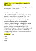 IONM 110 Exam Questions & Answers &lpar;Grade A&plus;&rpar;&period;docx