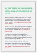 ATI Content Mastery &lpar;2026&rpar; EXAM &vert;&vert; MOST RECENT EXAM 2026 2027 ACTUAL COMPLETE REAL EXAM QUESTIONS AND  CORRECT ANSWERS &lpar;VERIFIED ANSWERS&rpar; ALREADY  GRADED A&plus; &vert; GUARANTEED SUCCESS&excl;&excl; NEWEST EXAM &vert; JUST  RELEASED&excl;&excl;