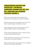STRAIGHTERLINE ANATOMY AND PHYSIOLOGY 2 LAB BIO202L WORKSHEETS EXAMINATION TEST 2026 FULL QUESTIONS AND ACCURATE SOLUTIONS GRADED A&plus;